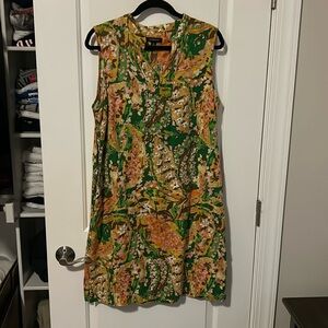 Lands end floral dress